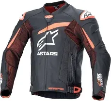 ALPINESTARS 3100324-1321-5<wbr/>4 GP Plus R v4 Rideknit® Leather Jacket - Black/Red