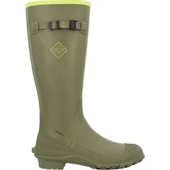 MUCK BOOT COMPANY Men's Harvester Capulet Olive/Lime Green Tall Rubber Boots (MRBM300S)