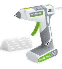 WORKPRO 7.2V Cordless Hot Melt Glue Gun Kit