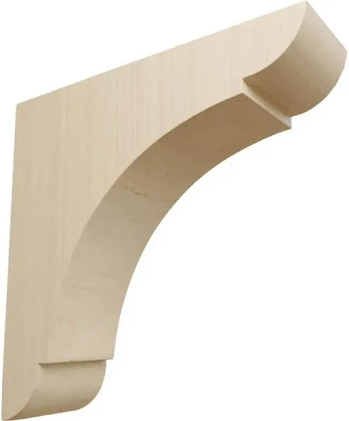 Bktw01x08x08ol<wbr/>rwcase6 Medium Olympic Wood Wood Brackets 1 3/4&#034;w X 8&#034;d X 8&#034;h 6pa