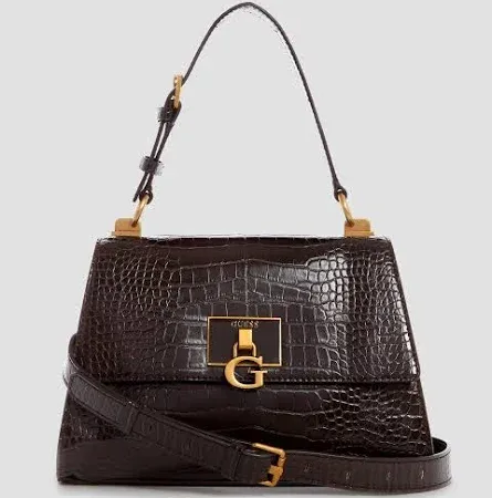 Guess Stephi Top-Handle Flap Bag