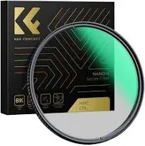 K&F Concept Circular Polarizers Lens Filter HD 28 Layer Super Slim Multi-Coated