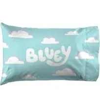 Bluey Bingo Microfiber 3 Piece Sheet Set, Toddler - White