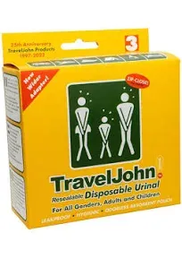 TravelJohn Disposable Urinal