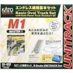 Kato N Scale M1 UNITRACK Basic Oval with Kato Power Pack #20852~NEW