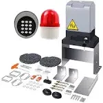 Automatic Sliding Gate Opener Kit Electric Rolling Driveway Slide Gate Motor 200