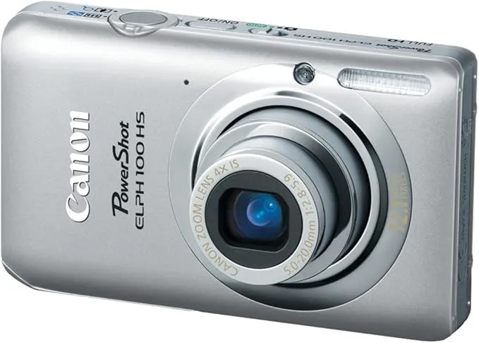 Canon PowerShot ELPH 100 HS 12.1 MP CMOS Digital Camera with 4X Optical Zoom (Pink)