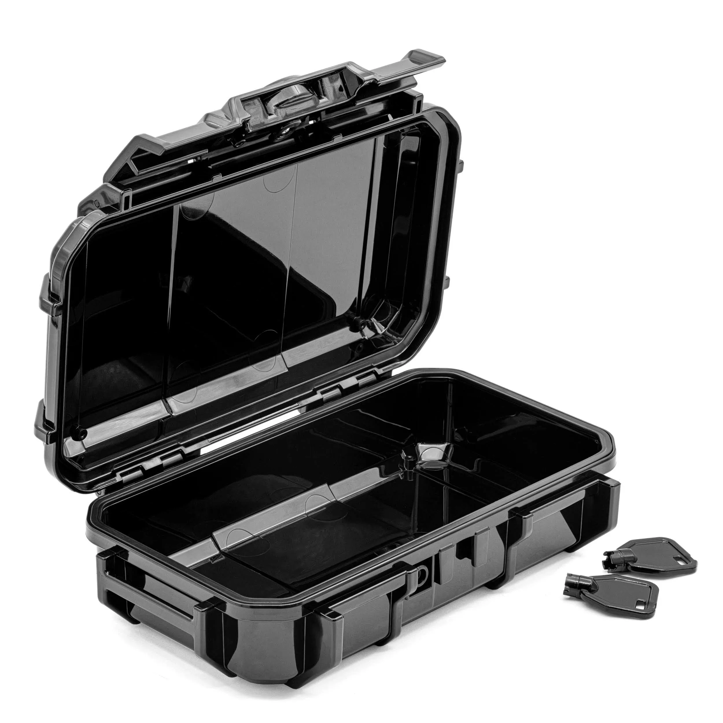 Seahorse 56 OEM Portable Waterproof Dry Box Hard Protective Micro Case - Mil Spec/USA Made / IP67 Waterproof/Lockable/Airtight/Smell Proof - for Hand Tools, Ammo Boxes, Stash Box