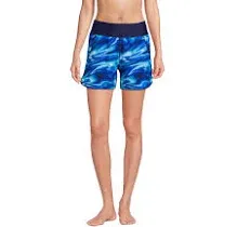 Lands' End Women's 5" Quick Dry Swim Shorts with Panty