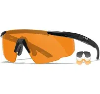 Wiley X Saber Advanced Shooting Glasses ANSI Z87.1+ Safety Sunglasses for... 