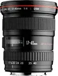 Canon EF 17-40mm f/4L USM Lens