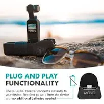 EDGE-OP-DUO | Dual Lavalier Microphone System for DJi OSMO Pocket | Movo