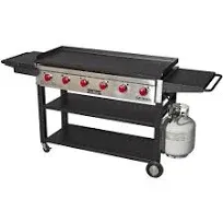 Camp Chef 6-Burner Flat Top Grill and Griddle FTG900