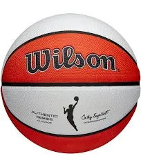 Wnba Wilson Size Authentic Outdoor Basketball, Orange Wilson