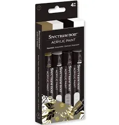 Spectrum Noir Essentials Acrylic Paint Marker Set Of 4 sn-acpm-ess4*