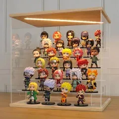 Versatile Acrylic Display Box Stand for Brilliant Collectibles Presentation