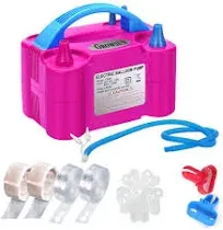 Growsun Electric Balloon Pump Kit Pink