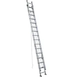 Werner D1532-2 Extension Ladder, Aluminum, 32 ft, iA