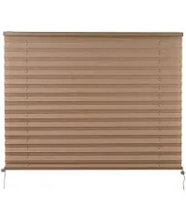 Cappuccino RV Pleated Shades | Camper Blinds | RV Privacy Blinds | RV Solar Shade| Motor-Coach Shade (20" X 24)