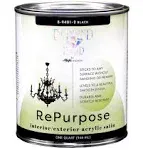 Majic Paints 8-9401-2 DIAMOND HARD REPURPOSE PAINT ENAMEL - BLACK