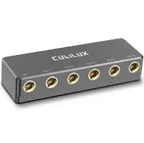 Cubilux 5-Way Quarter inch Signal Splitter