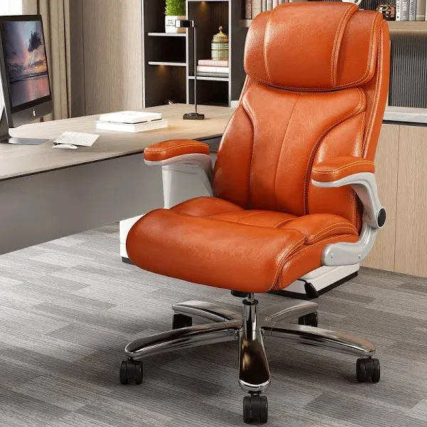 Homezeer Executive Office Chair, Big and Tall Home Office Chairs 400lbs with Wide Seat