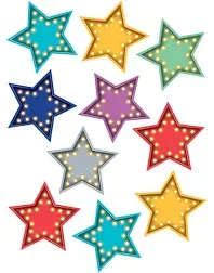 Teacher Created Resources Marquee Stars Accents (5870)