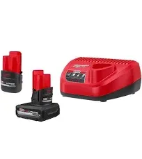 Milwaukee 48-59-2452S Redlithium High Output XC5/CP2.5 Starter Kit (E10034002)