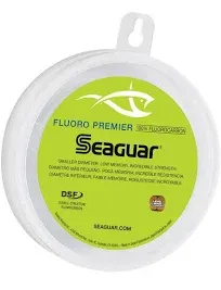 SEAGUAR FLUORO PREMIER Fluorocarbon Leader 50lb/ 50yd NEW! #50FP50 FREE US SHIP!