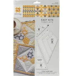 Simplicity EZ Quilting Acrylic Kite Quilt Template Set, 3 Piece Sharon Hultgren