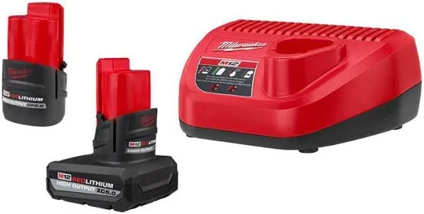 Milwaukee M12 High Output Starter Kit, New.