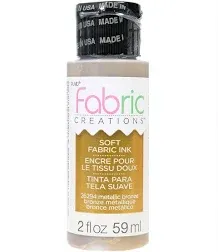 Fabric Creations Soft Fabric Ink Metallic Paint