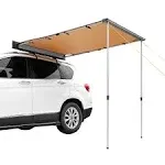 VEVOR Car Side Awning, Large 6.6' x 8.2' Shade Coverage Vehicle Awning, PU3000mm