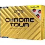 Callaway Chrome Tour TruTrack Yellow Golf Balls