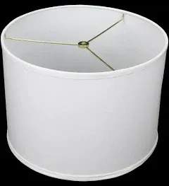 FenchelShades.com 14" Top Diameter x 14" Bottom Diameter 10" Height Cylinder Drum Lampshade USA Made