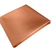 Amerthing Pure Copper Faraday Fabric EMF Protection Fabric Shielding RF &amp; LF ...