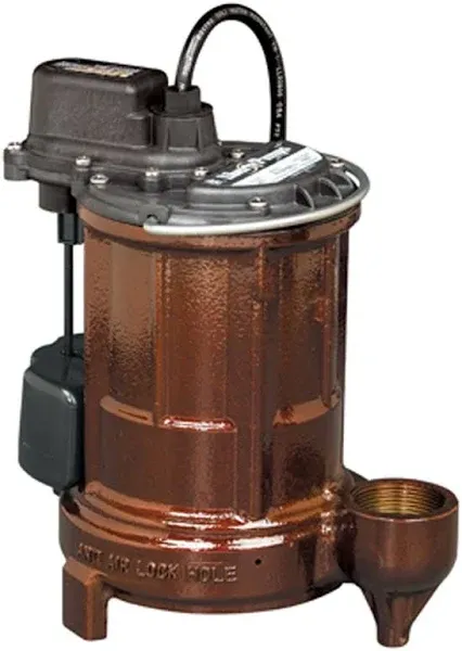 Liberty Pumps 1/3 HP Submersible Sump Pump 25 Cord