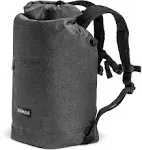 ICEMULE Jaunt Large 15L Backpack Cooler Waterproof 24 Hour Ice Gray