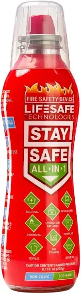 StaySafe All-in-1 Fire Extinguisher Single