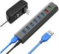 RAOYI Powered USB 3.0 Hub