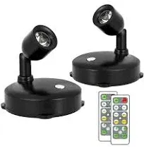 KanesIKI Wireless Spotlight Battery Operated LED Puck Light