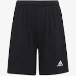 Adidas Entrada 22 Youth Shorts - Black YL