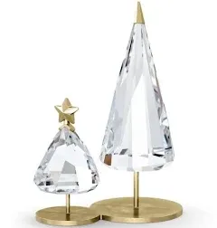 New in Gift Box SWAROVSKI 5596790 Crystal Holiday Magic Christmas Tree Duo Decor