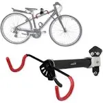 Ibera Horizontal Wall Mount Hanger, Indoor Bicycle Hook Holder Storage Rack for Home or Garage, 45 Degree Adjustable Angle to Keep Bike Level