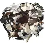 Cowhides Nice Variety 15 Pieces Hair on Cow Hide Scrap Leather Hide Remnant (...