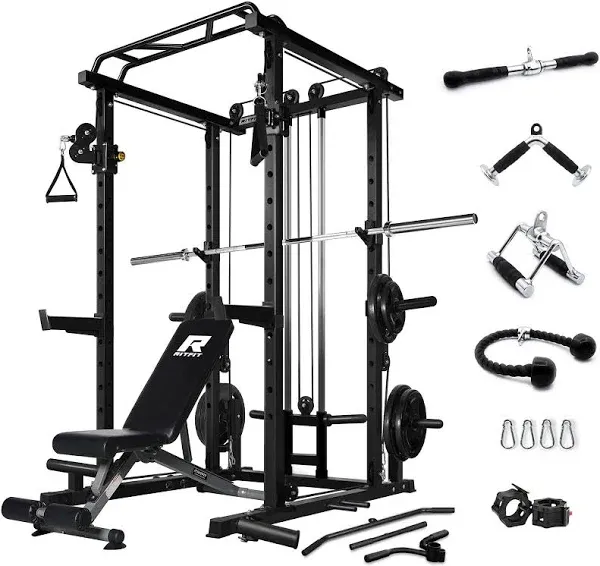 RitFit Power Cage Home Gym Package PPC03