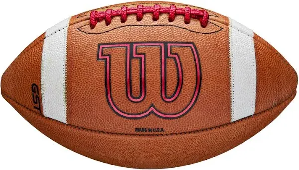 Wilson GST 1003 Game Football Brand New NCAA NFHS Official Size First Quality