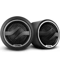 DS18 ZXI-T1 1.7 Inches Pei Dome Car Audio Tweeter with 1" Aluminum Voice Coil 100 Watts Peak 4 Ohms