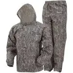 Frogg Toggs Youth Mossy Oak Bottomland Polly Woggs Waterproof Rain Suit