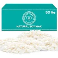 Hearts & Crafts Natural Soy Wax for Candle Making